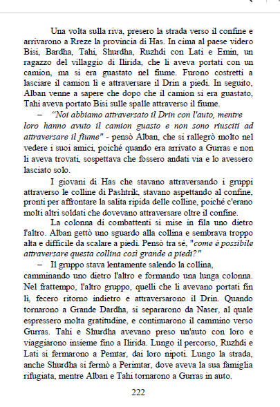 LA LIBERAZIONE DEL KOSOVO – GLI ANNI DI GLORIA – LE DELUSIONI (PDF) (IT)