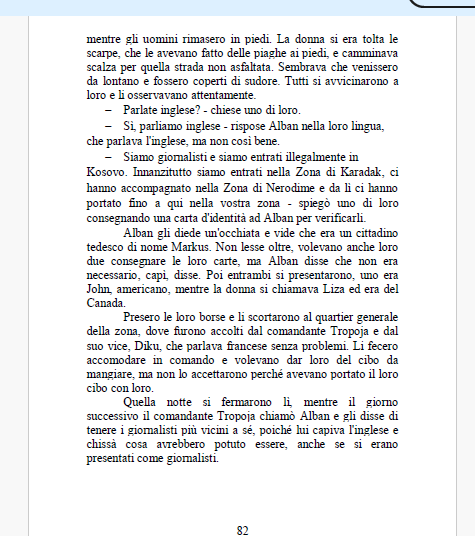 LA LIBERAZIONE DEL  KOSOVO – GLI ANNI DI GLORIA – LE DELUSIONI III (PDF) (IT)